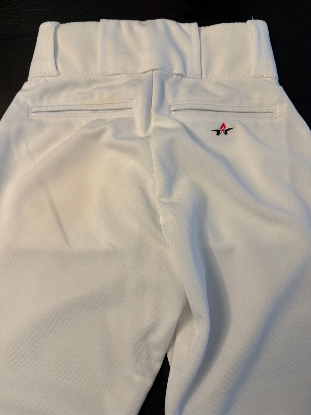 Youth White Baseball Pants - Youth small - used 1 season - Picture 7 of 9